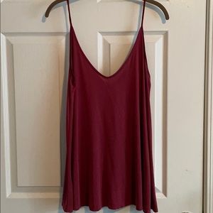 Garnet, flowy cami